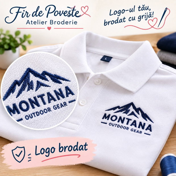 Logo brodat