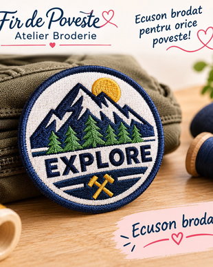Ecuson brodat