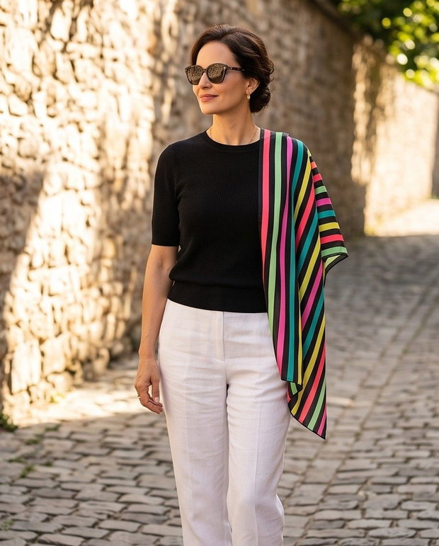 Eșarfa KALEIDOSCOP