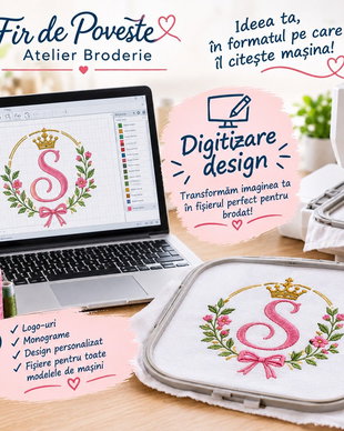 Digitizare și pregătire design
