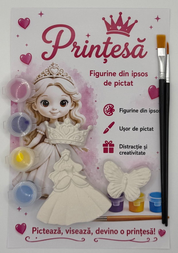 Figurine din ipsos pentru pictat