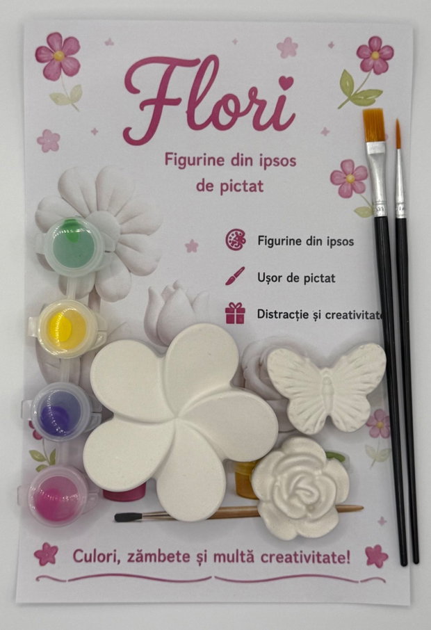 Figurine din ipsos pentru pictat