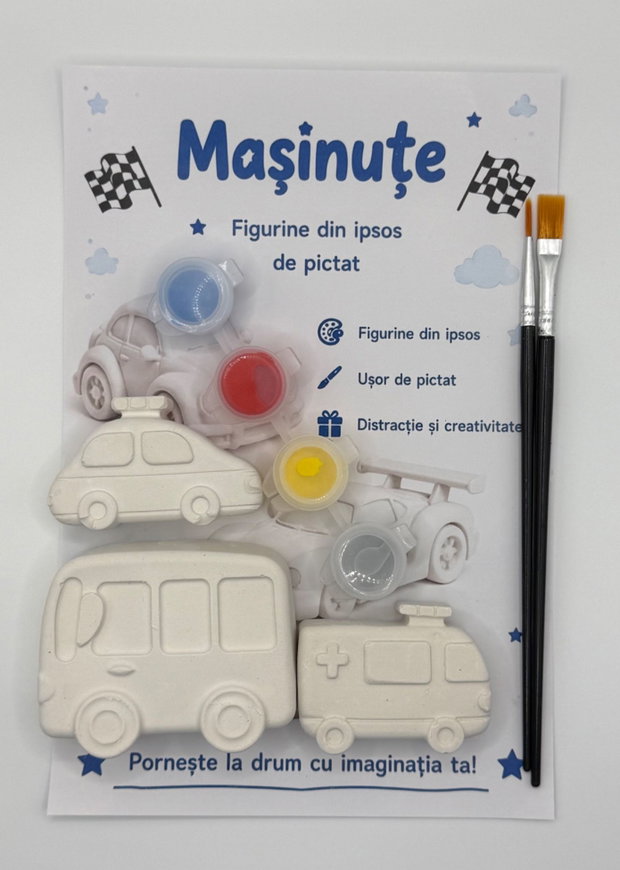 Figurine din ipsos pentru pictat
