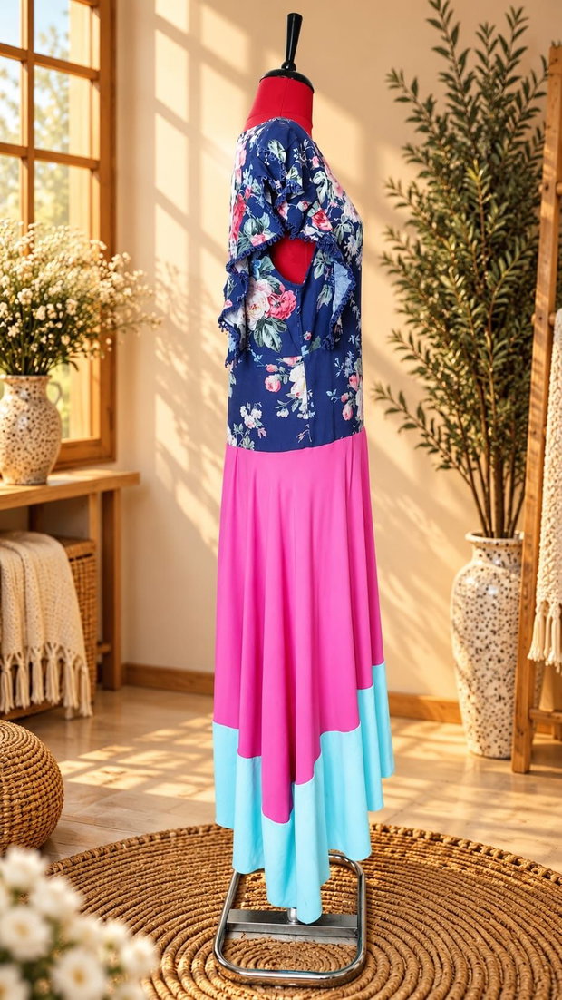 Rochie/bluză Grădina de Azur