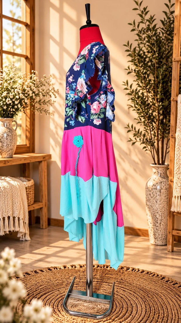 Rochie/bluză Grădina de Azur