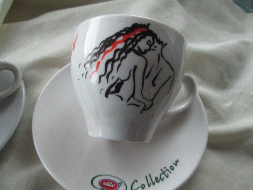 2 canite cafea Elite collection