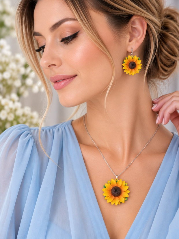 Set cu floarea-soarelui