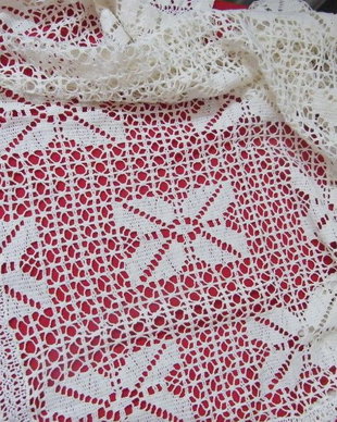 Fata de masa crosetata