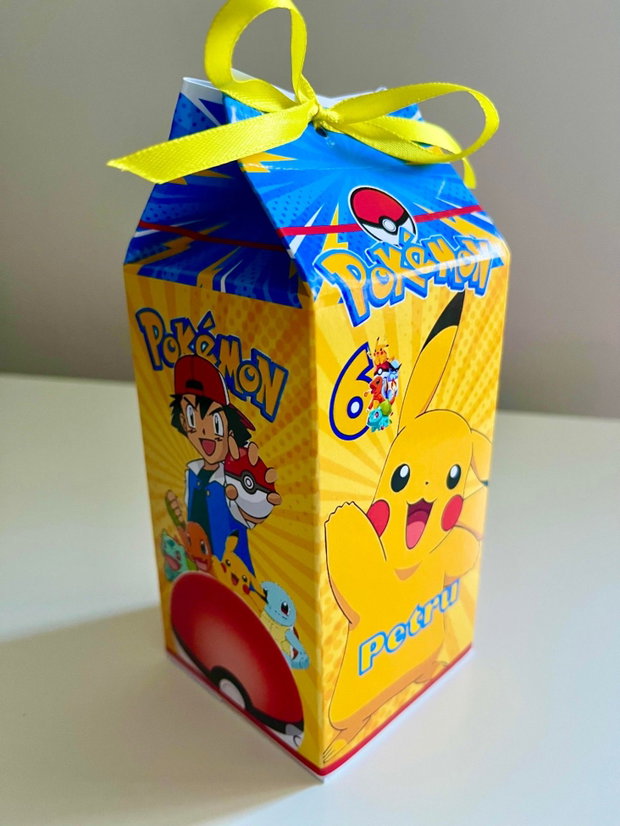 Cutii pentru dulciuri Pokémon personalizate