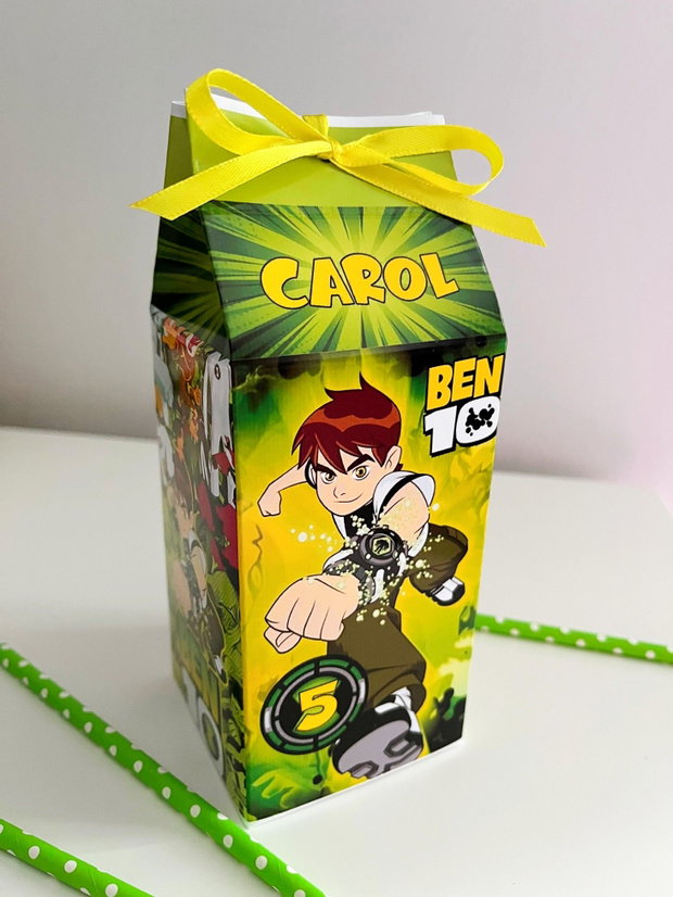 Cutii pentru dulciuri Ben 10 personalizate