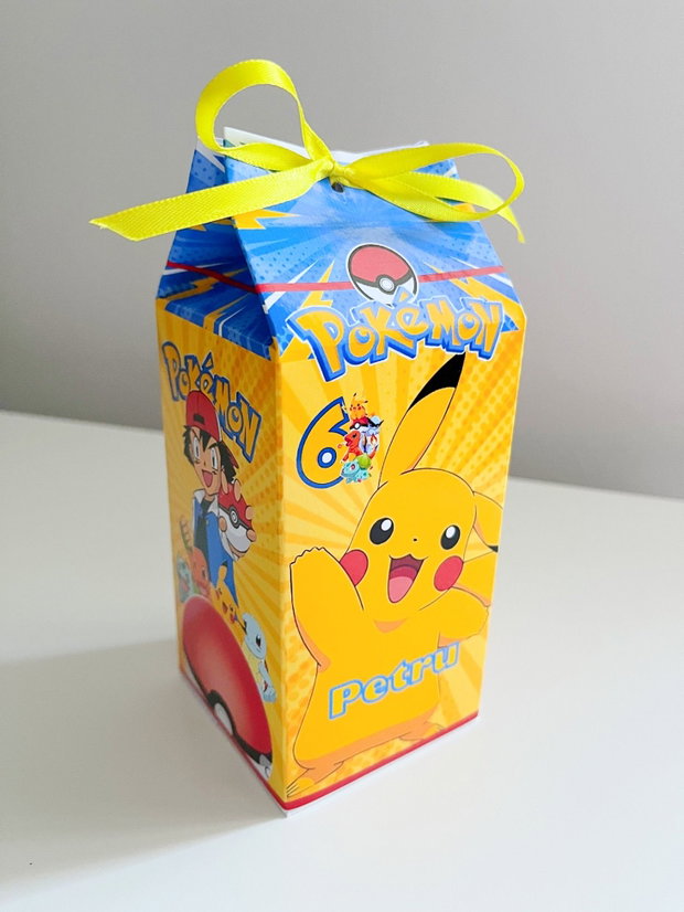 Cutii pentru dulciuri Pokémon personalizate