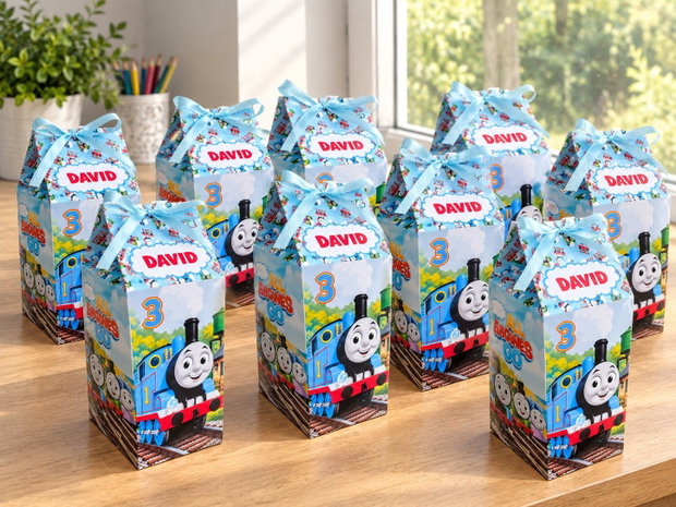 Cutii pentru dulciuri Thomas & Friends personalizate
