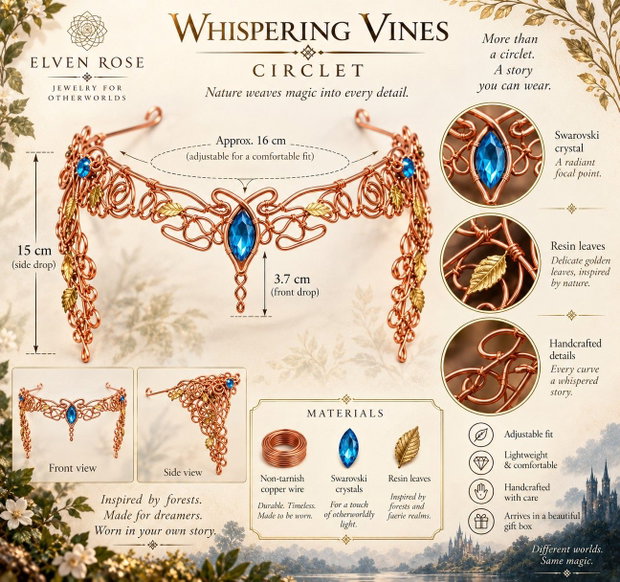 Coroniță Whispering Vines