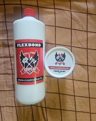 Flexibond Foam Primer + Foam Clay pentru cosplay