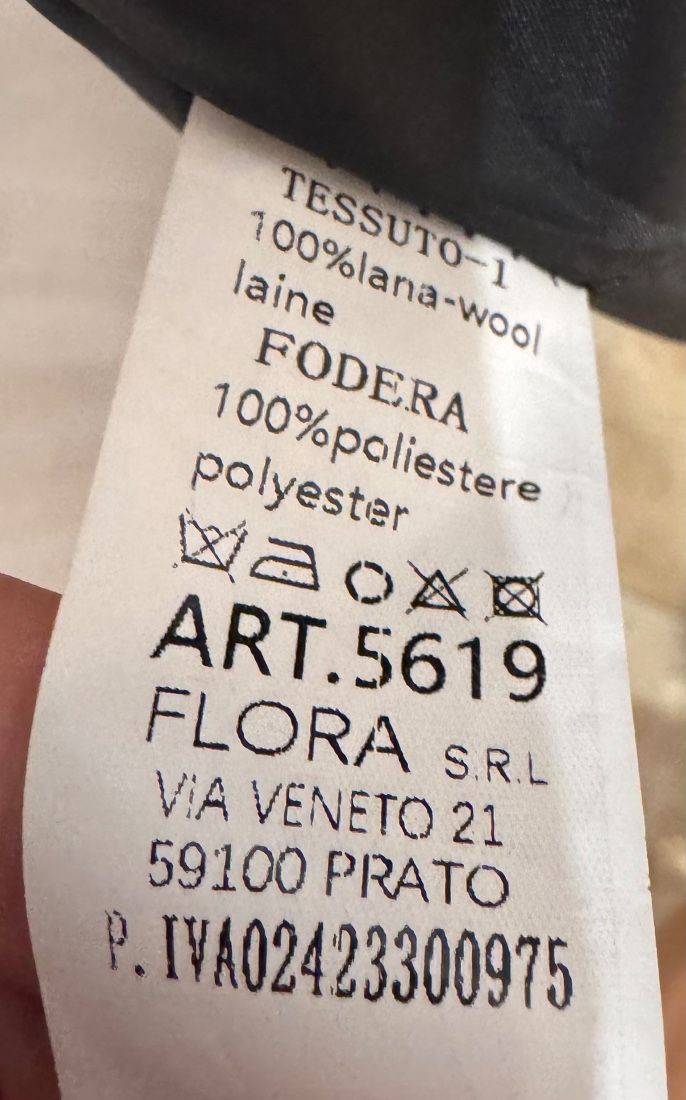 Palton Allegria Flora Italy mărime universală