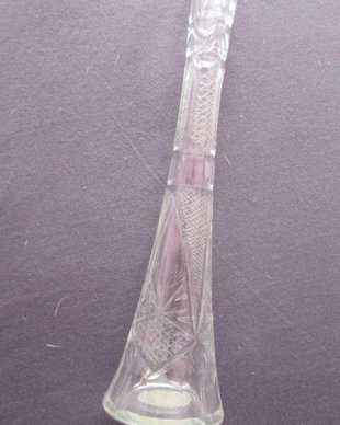 vaza  cristal alb