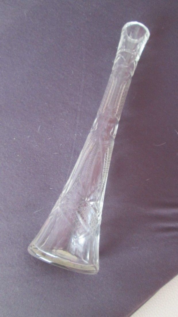 vaza cristal alb