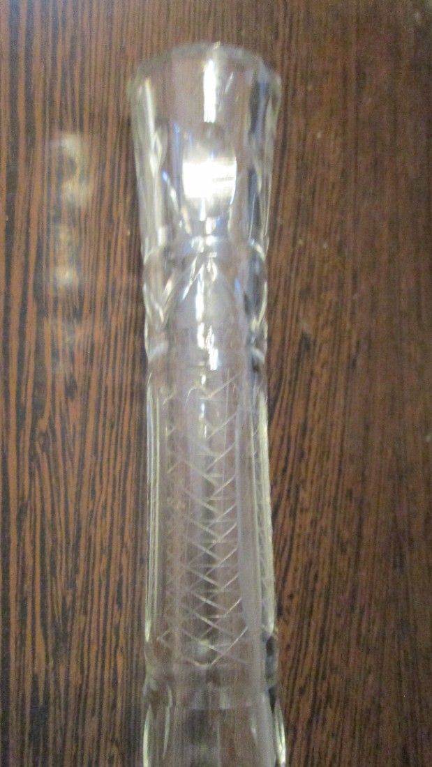vaza cristal alb
