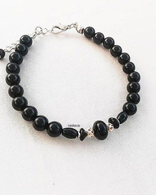 bratara onix negru