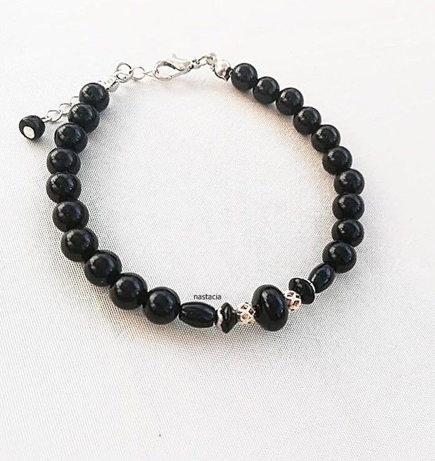 bratara onix negru