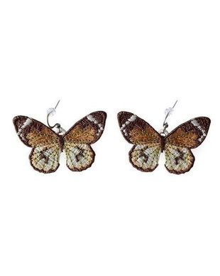 Cercei Brodati Fluture Exotic