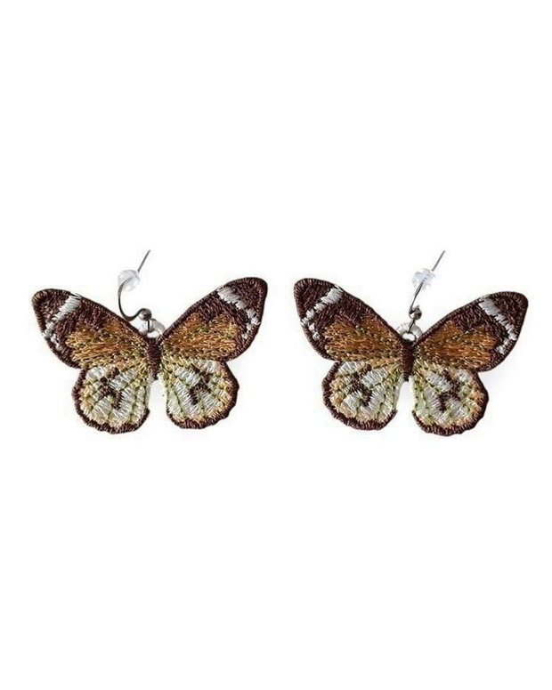 Cercei Brodati Fluture Exotic