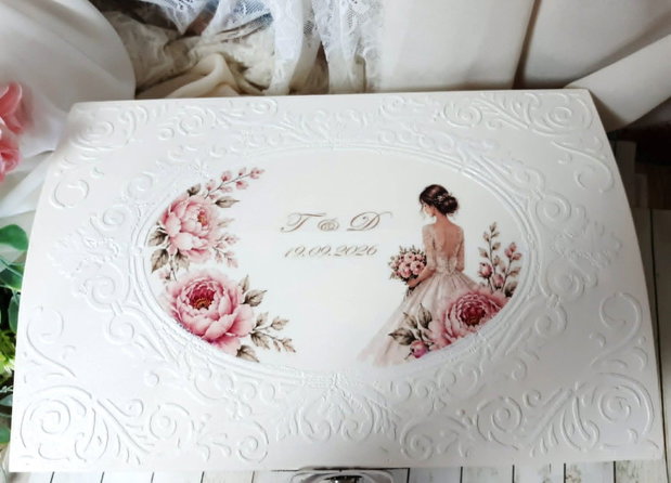 Cufar / trusou personalizat pentru mireasa