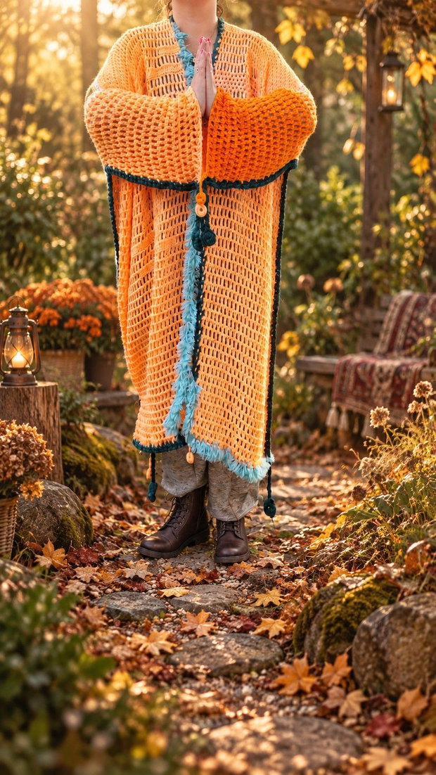 Cardigan Toamnă Boemă