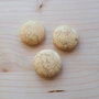 Mărgele rotunde plate din turcoaz sintetic