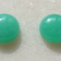 (2 bucati) Light green jade cabochon aprox 10x5 mm