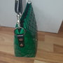 Geanta verde handmade