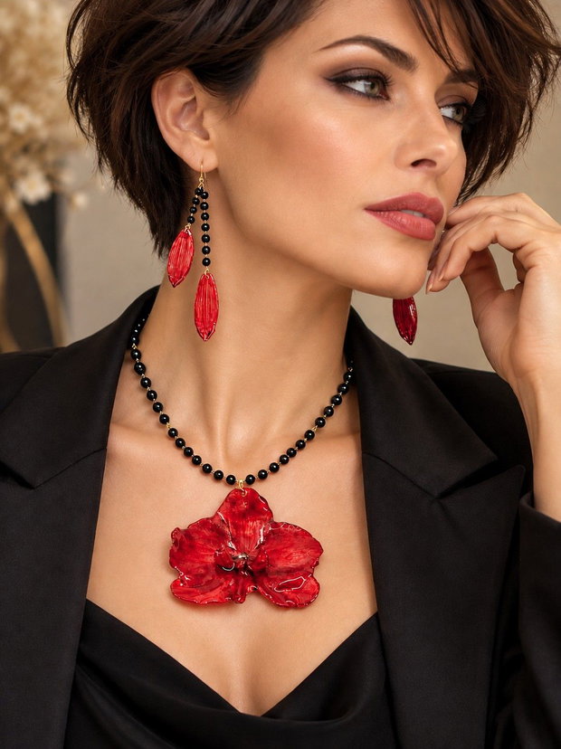 Set bijuterii Orhidee 02255