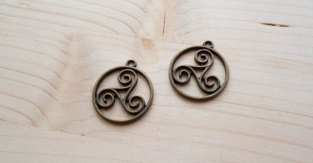 Pandantiv Triskelion celtic