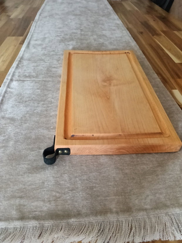 Platou servire handmade, tocator