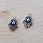 Pandantiv Mâna Fatimei cu ochi protector (evil eye)