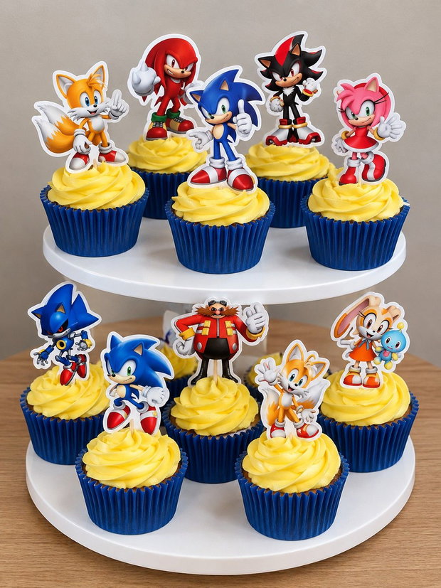 Toppere pentru brioșe Sonic