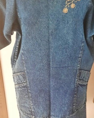 Rochie de blugi model vintage