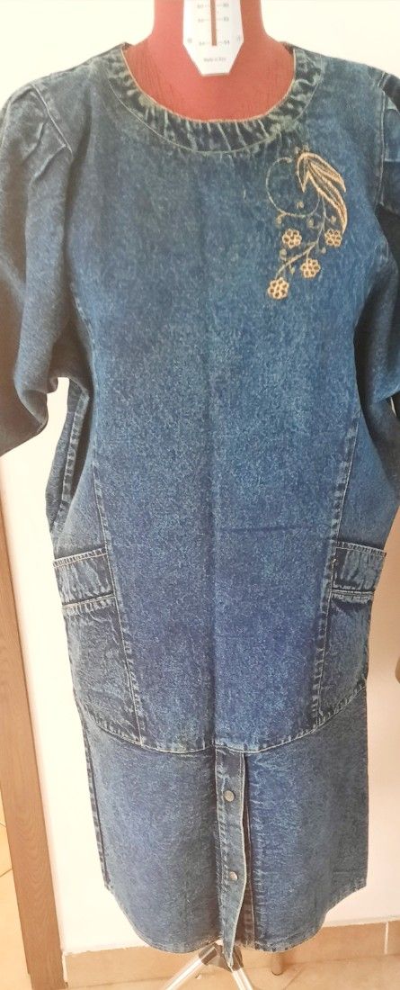 Rochie de blugi model vintage