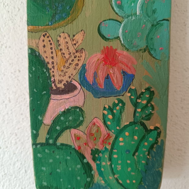 Frida Kahlo. Figurina din lemn