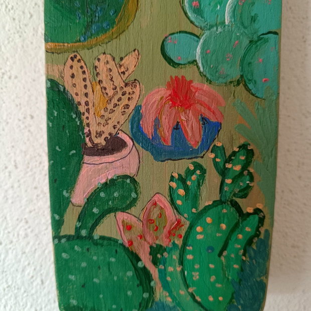 Frida Kahlo. Figurina din lemn