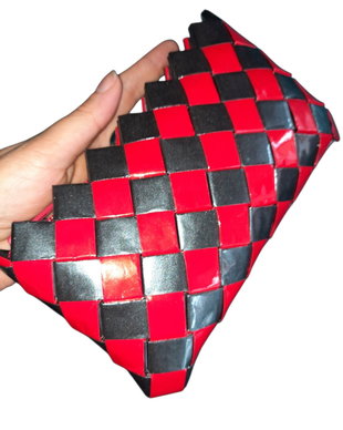 Portofel model tabla de sah