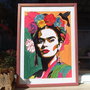 Frida Kahlo. Pop art