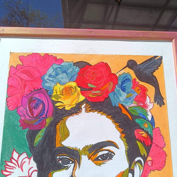 Frida Kahlo. Pop art