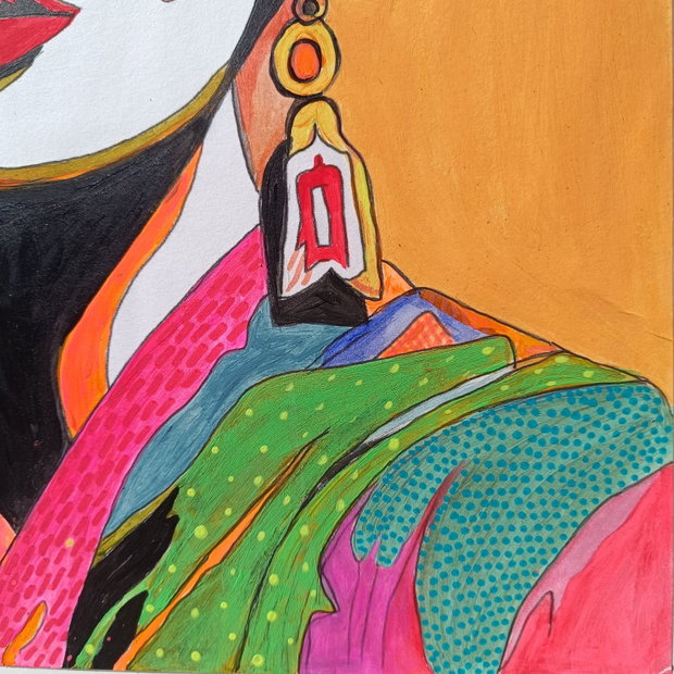 Frida Kahlo. Pop art