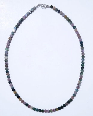 Colier argint 925 cu agat indian