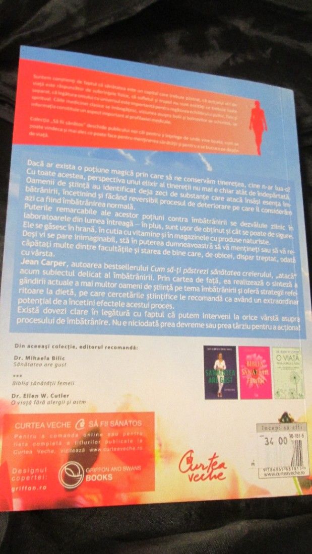2011 carte Cum sa oprim imbatranirea