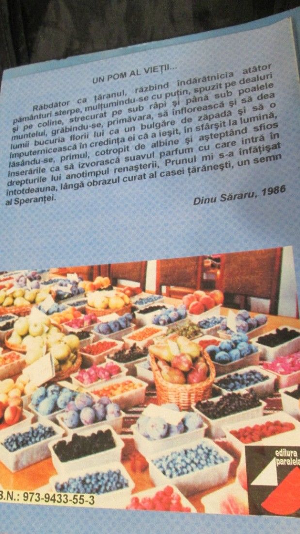 1999 carte Cultura prunului