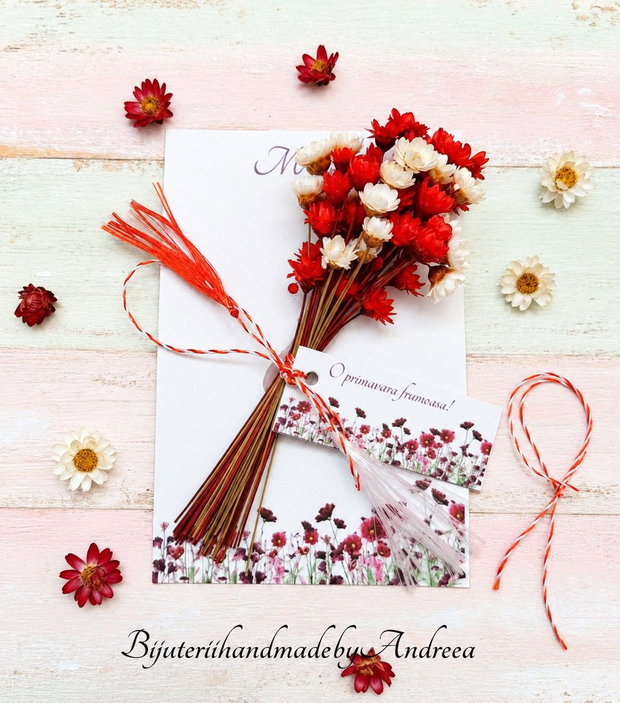 Mărțișor handmade, un cadou mic, dar plin de emoție!