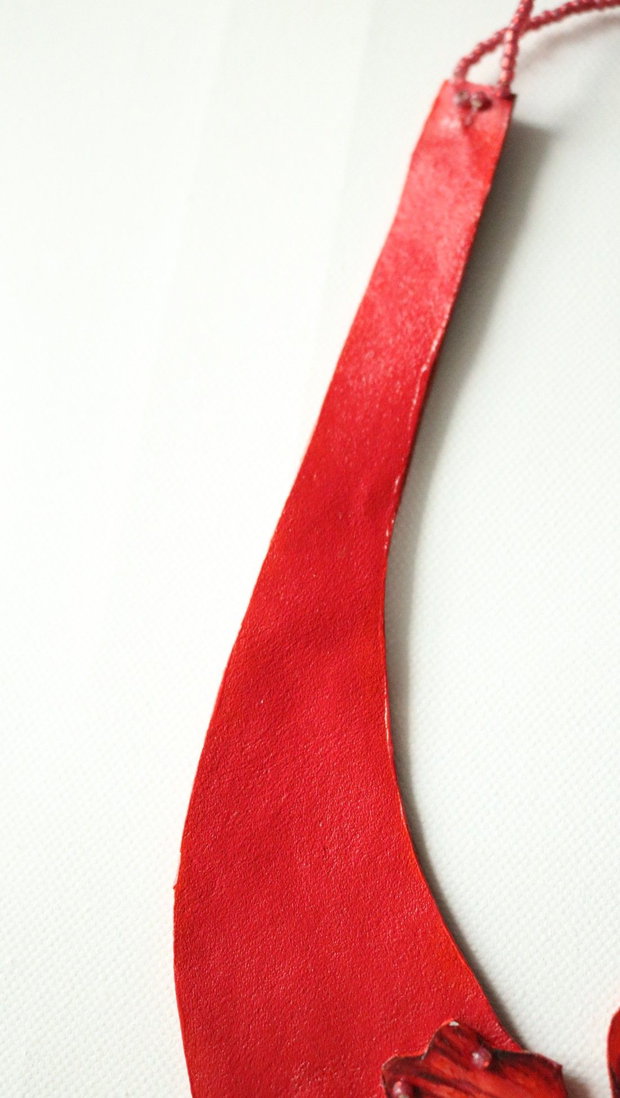 Colier fluture si floare