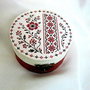 Cutie din lemn cu motiv traditional 52816